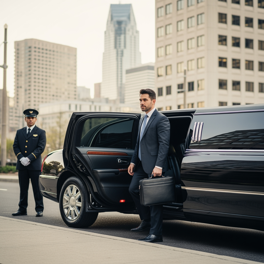 NJ Corporate Client-Pickup Limo Service: Smart, Professional Transportation for Your Team